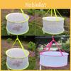 Clothes Lightweight Foldable Drying Mesh Basket With Large Diameter For Use Home