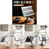 Universal Metal Desktop Phone Holder With 360degree Rotation And Foldable Design For Home And Office Use