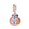 S925 Silver Halloween DIY Jewelry Kit Pumpkin Skull Bat Charm Pendant Beads Bracelet Making Craft Accessories