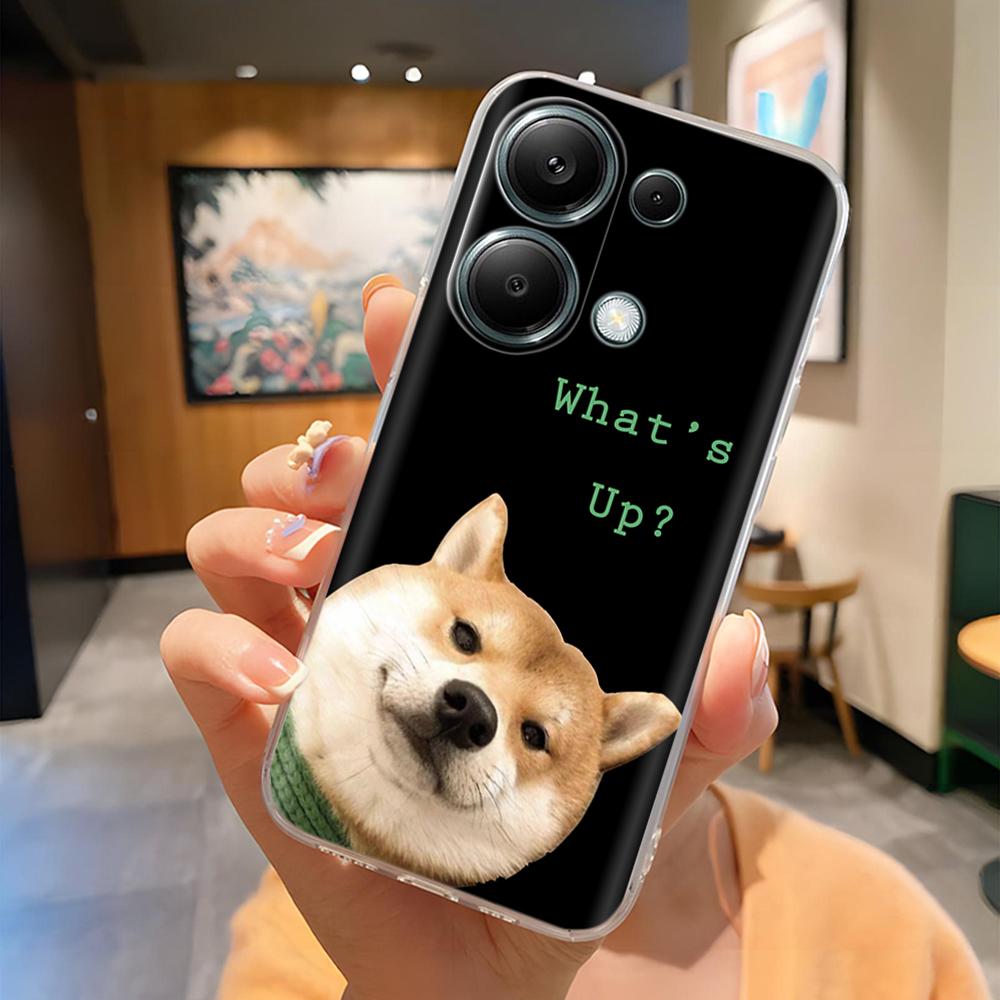 For Poco M6 Pro Phone Case Cute Panda Soft Silicone Shell For Xiaomi Poco M6Pro 4G 5G Protection Fashion Back Cover Coque Fundas
