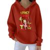Women's Christmas  Hoodie Funny Cute Christmas Holiday Sweatshirt Pullover