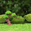 Model Trees Micro Landscape Ornaments Mini Artificial Trees for Moss Micro-Landscapes And Potted Plants Realistic Resin Craft Decorations for Home