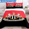 3-delige Zachte Beddengoedset met United Crest Print, Inclusief 1 Dekbedovertrek En 2 Kussenslopen Perfect voor Slaapkamer, Studentenkamer, Fan cadeau