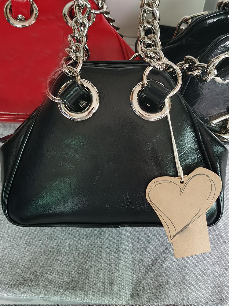 Nische 2025 Sphärisches Logo Bowlingtasche: Punk Spicy Girl Einzel-Schulter- & Umhängetasche