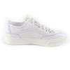 Great HERMES Sneakers Get Logo Design Lace-up White Leather Women 35.5 Used