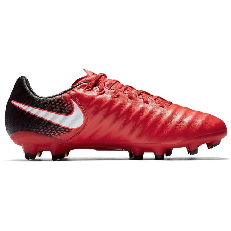 Nike Tiempo Legacy 3 FG Soccer Cleat Men Sneakers Red University-Red White-Black 897748-616