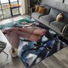 3D Sexy Lace Beauty Girl Lady Cartoon Anime Character Carpet Rug for Living Room Bedroom Home Sofa Decoration,Non-slip Floor Mat
