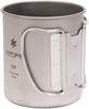 Kubek Snow Peak Titanium Pojedynczy kubek Pojemność 300ml Kubek Lekki Outdoor Camping MG-142