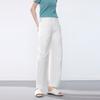 JOY SPEAKER Women's Lightweight High-Waisted Straight-Leg Casual Pants