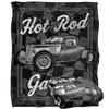 JQ Licensing James Piazza Garage Silky Hot Rod Supersoft Blanket