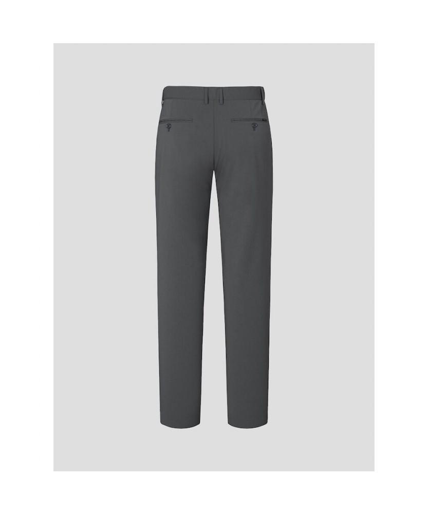 Binpolmen Triacetate Slim Pants Ash