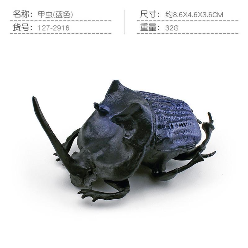 Vibrant Pvc Dung Beetle And Beetle Models Set Of 8 Realistic Insect Figurines For Home Decor