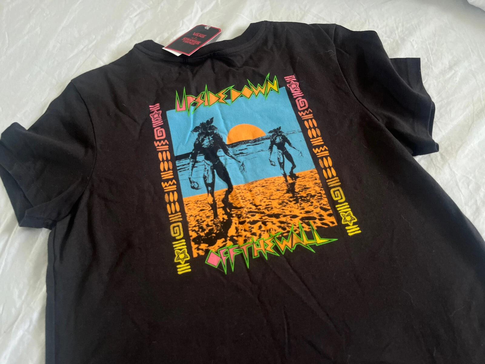 Женская футболка Vans x Stranger Things - Размер XL - Черная - новая 3XL