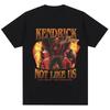 Kendrick Lamar Not Like Us Tshirt Fashion Unisex Unisex Harajuku Vintage Style Tshirt Cotton Oversized Hip Hop T Shirts Streetwear