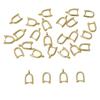 10Pcs Copper Straight Hanging U-shaped Clip Buckle For DIY Jewelry Making Craft Accessories