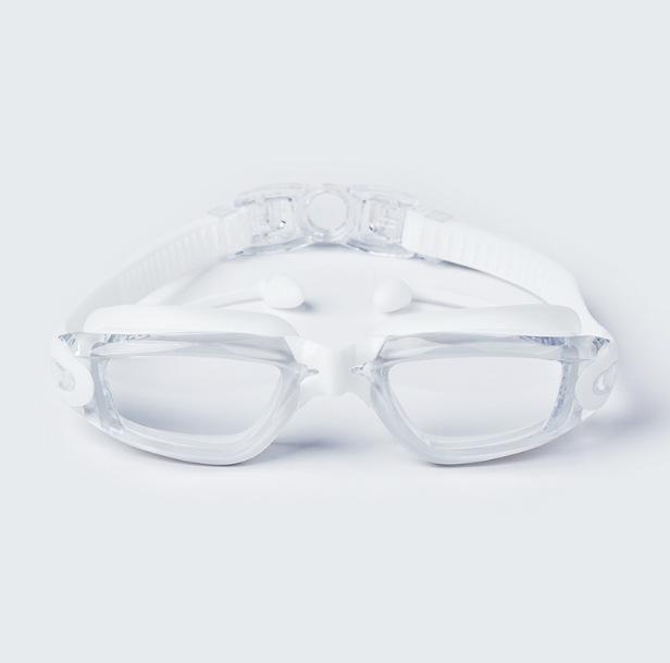 Anti-Fog Myopia Swimming Goggles - HD, Waterproof, Silicone, Electroplated Finish