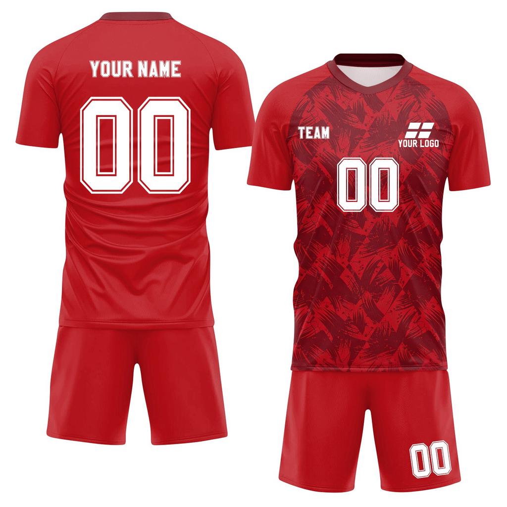 Personalised Shirts Kit Mens Girls With Name Number Custom Football Jerseys For Boys Training Suit