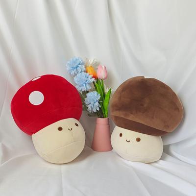 Cute Cartoon Mushroom Doll Bag Car Keychain Pendant Plush Doll