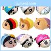 Shinchan Plush Keychain Bag Accessory, Cartoon Animal Style, Short Plush Material, Multiple Colors Available, 9cm Height