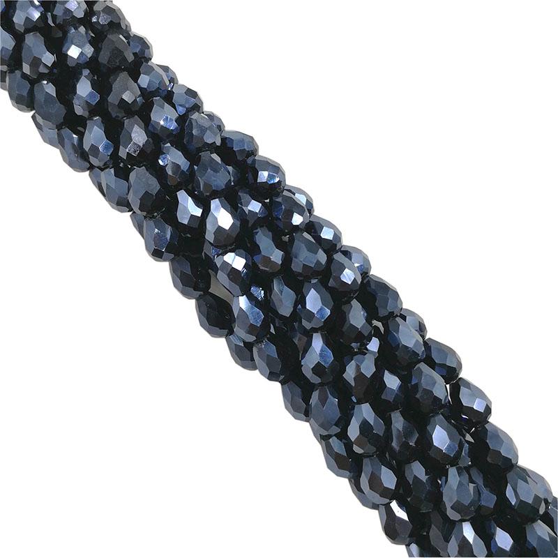 

70 шт. модные разноцветные стеклянные бусины с каплями воды, свободные бусины «сделай сам», для изготовления ожерелий, браслетов Color 19&8*6mm