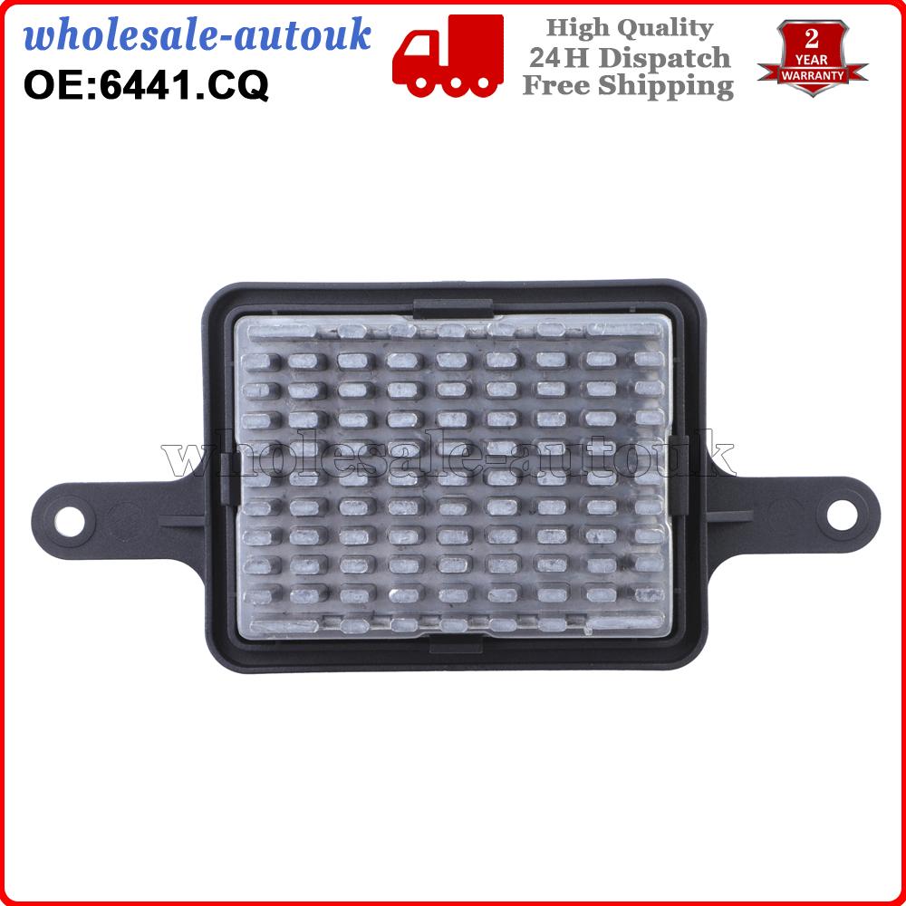 For Citroen DS5 Peugeot 3008 5008 2009-2017 Heater Blower Motor Resistor 6441CQ