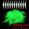50/100/150pcs 40mm Luminous Soft Shrimp Bait Fishing Lures Artificialbait Luminous Shrimp