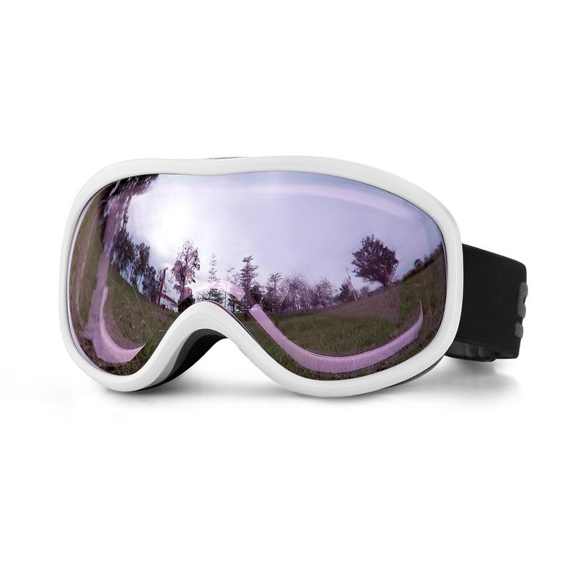 Anti-snow Blindness Snowboard Goggles Anti-fog Card Myopia Ball Lens Large Field of View Ski Goggles