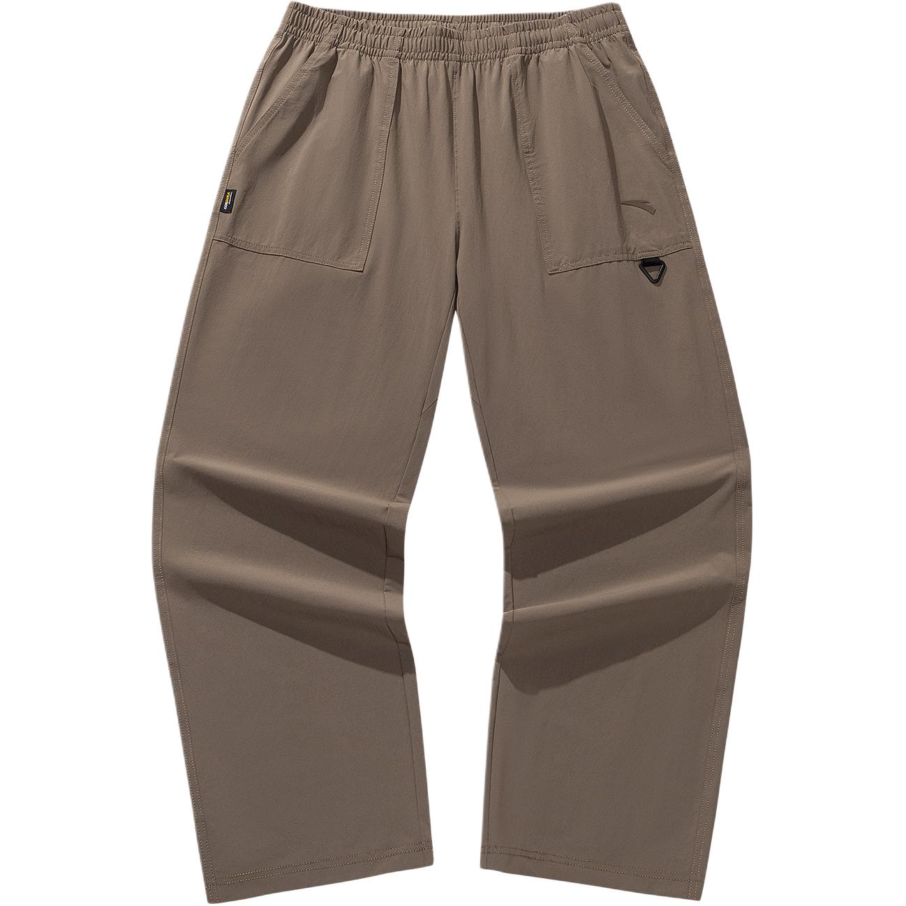 Anta Серия Outdoor Однотонные Простые Универсальные Плетеные Спортивные Длинные Брюки Мужские низ 152626510-2 M