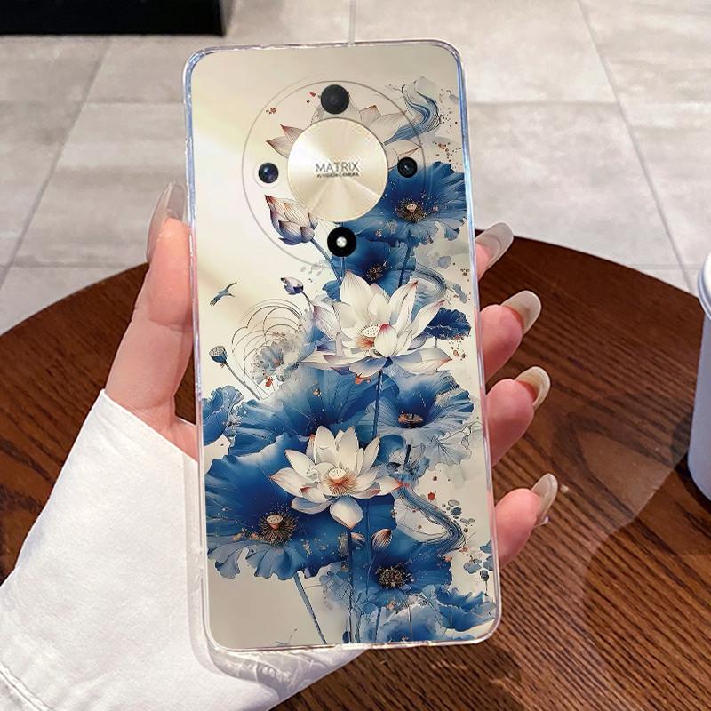 Casing For Honor X9b X9a Magic 6 5 Lite 5G Luxury Dragon Cute Cool Boys Girls Transparent Soft silicone Back Cover Phone Case