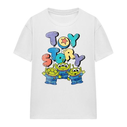 Toy Story Womens/Ladies Aliens Balloons T-Shirt
