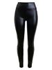 Y6011 High-Waisted Slimming Matte PU Leather Pants for Women - Autumn/Winter Collection