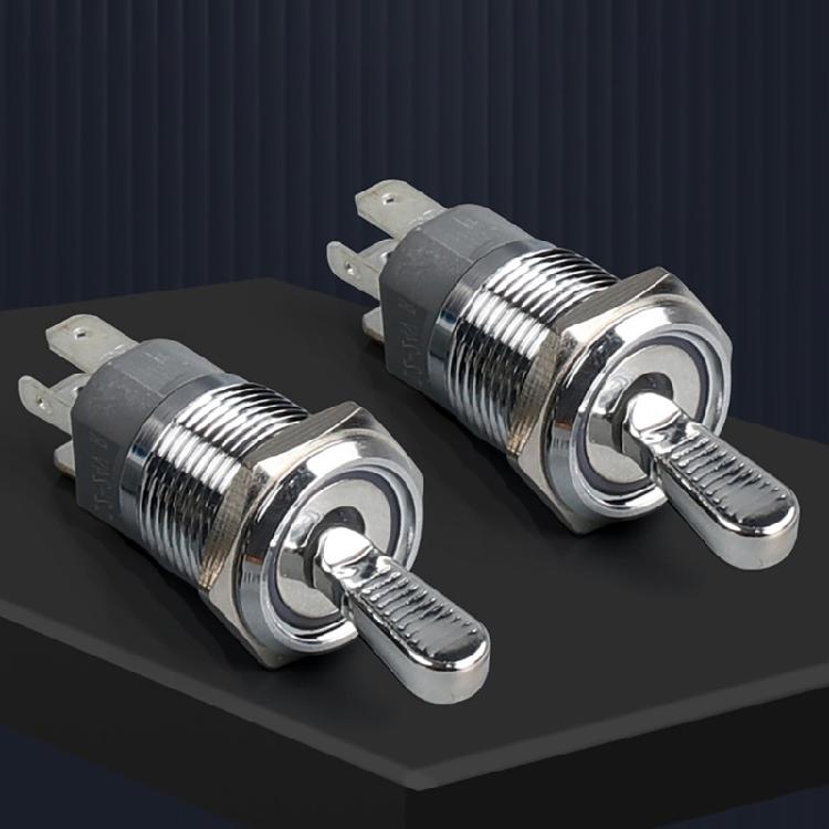 Sturdy Metal Two Position Toggle Switches With LED Light Designs for CustomES Electronics And Model Making Supplies