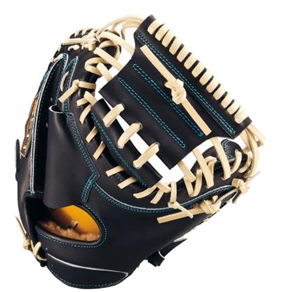 ZETT Pro Status SE Baseball B Made in BPROC962SG Catcher's Glove, Black/Pastel (1932), Small, Japan,