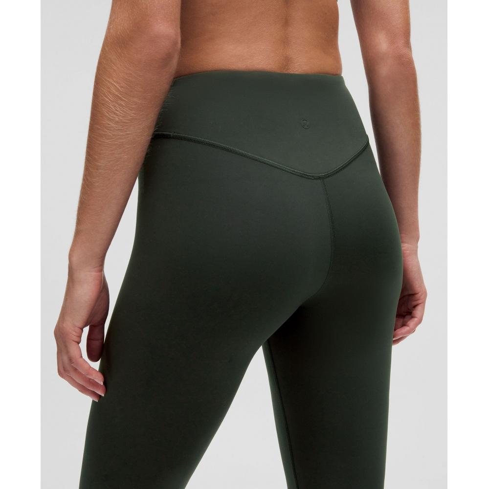 Lululemon WUnder Under Smoothcover High Rise Tight 28  Blackened Pine