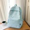 Schoolbag niche style high-value backpack junior high school girl class schoolbag girl high school student fashion campus backpack
