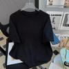 Summer Cotton Short-sleeved T-shirt Women's New White Trendy Top Korean Version Lazy Wind Casual Half-sleeved T-shirt