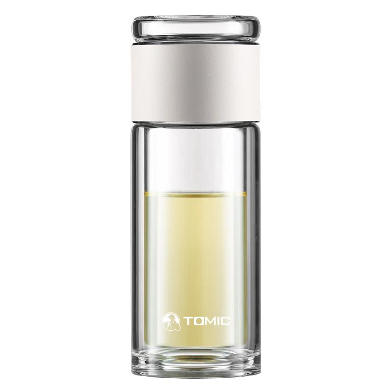 Temeke Elegant Double-Wall Glass Tea Infuser Bottle
