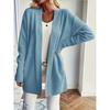 Women's New Autumn and Winter Loose Casual V-neck Sweater,cardigan