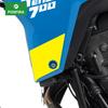 POSFIRA Motorcycle Fairing Stickers Vinyl Decal for Yamaha Tenere 700 Tenere700 Rally 2025-2026 Motorbike Decoration Accessories