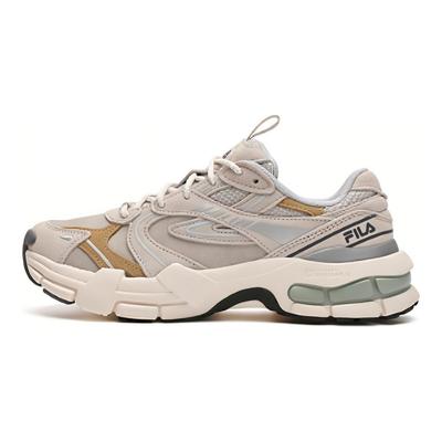 Decoder Comfortable Versatile Fabric Synthetic Leather Low-Top Casual Running Shoes Women Sneaker Gray F12W342121FPR