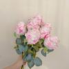 Artificial Roses Realistic Faux Flowers with Bendable Stems Fake Roses In Bulk for Home Vase Wedding Centerpiece Party Decor