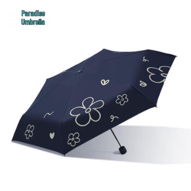Paradise Mini Ultra-Light Folding Sun & Rain Umbrella