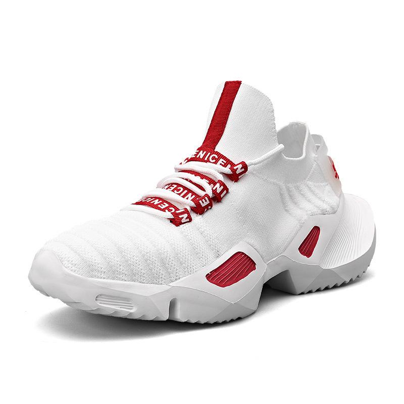 Low-Top Chunky Breathable Sneakers Large Size High Quality Slip-On Summer Anti-Slippery Sports Platform Men Shoes