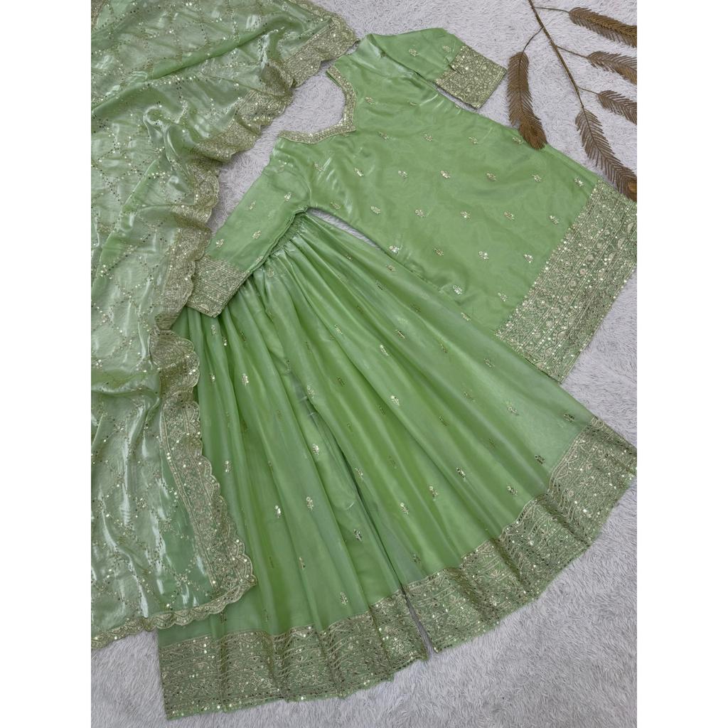 Pakistani Party Wear Designer Salwar Kameez Indian Bollywood Ethnic Palazzo Suit