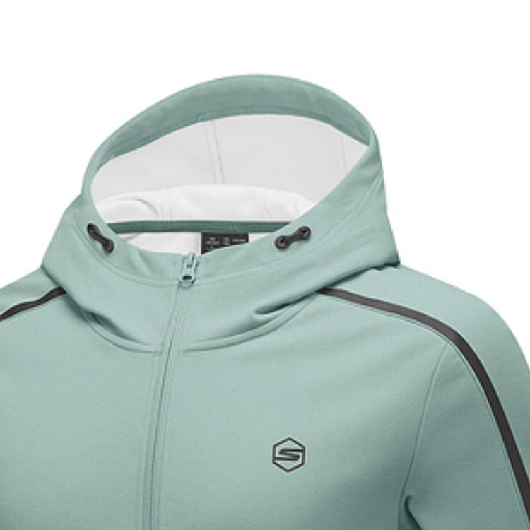 Skechers Basic Sports Series Hooded Comfortable Casual Breathable Versatile Jacket Men Jackets P425M092-0463