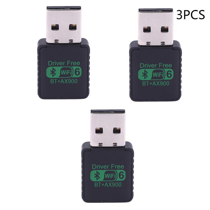 Ax900 Driver Free Dual Band 2.4/5Ghz Wireless Network Card Wifi6 Bluetooth 5.4 Adapter Dual Band Signal Reception Dongle