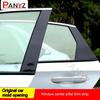 6Pcs Car Pillar Posts Door Window Trim Cover Stickers Kit Auto Styling for Honda CR-V CRV  2007 2008 2009 2010 2011