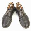 Regal Plain-Toe Leather Business Shoes Dark Brown 24.5(USED)