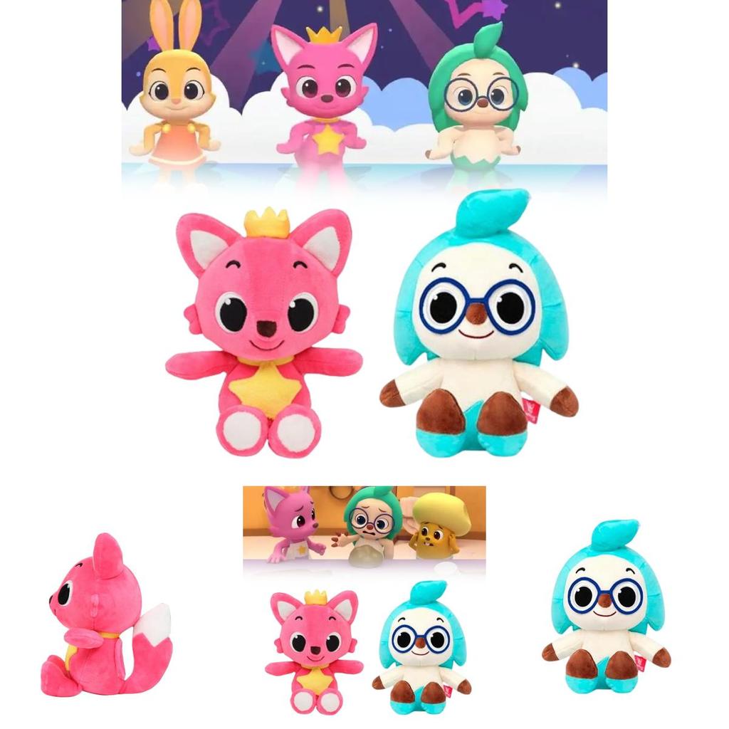 Pinkfong Hogi Plush Toy 30cm Soft Animal Stuffed Doll For Kids
