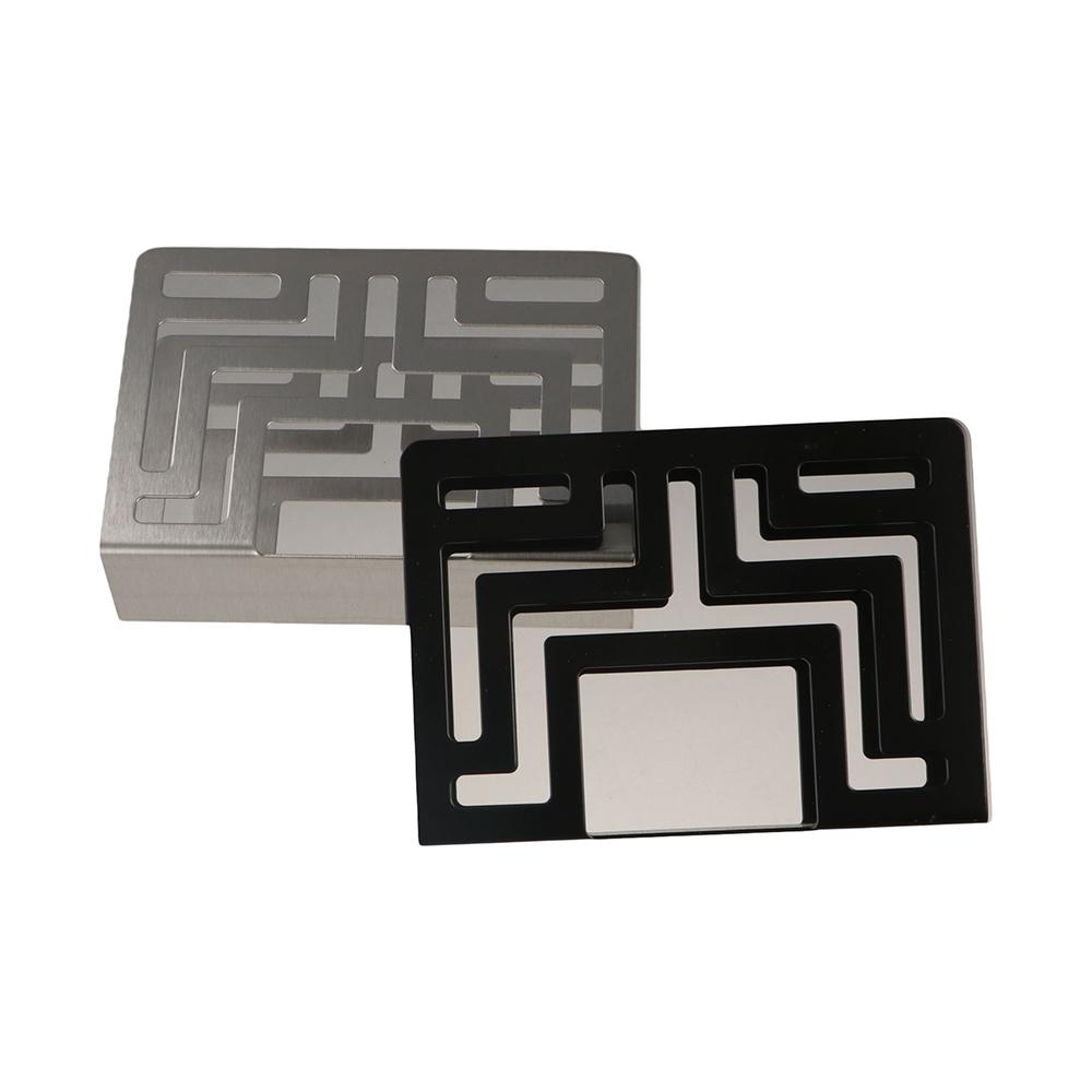 Hollow Stand Tissue Dispenser Vertical Paper Towel Holder Gold Paper Storagerack Dining Table